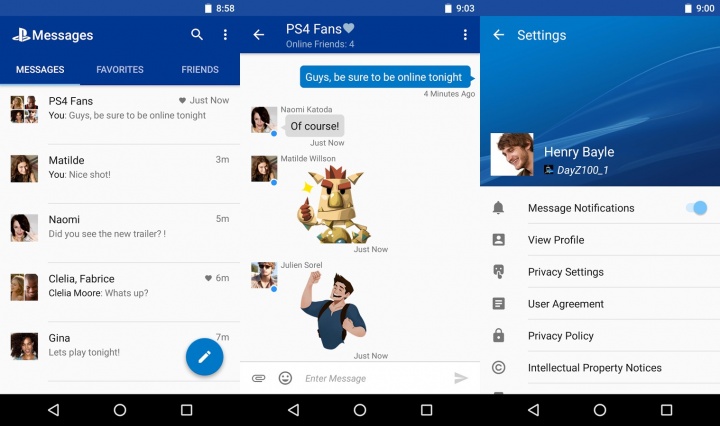 Imagen - PlayStation Messages, el WhatsApp de PlayStation llega a iOS y Android