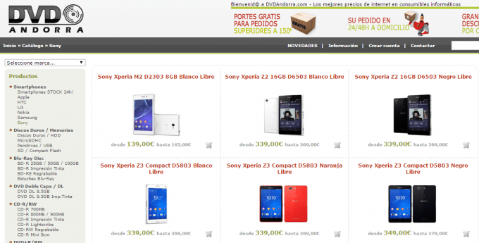 Imagen - 5 tiendas donde comprar el Sony Xperia Z3