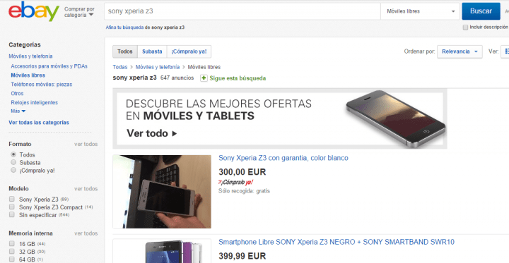 Imagen - 5 tiendas donde comprar el Sony Xperia Z3