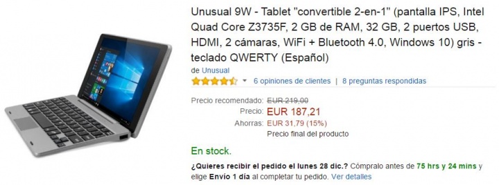 Imagen - Dónde comprar la Unusual 9W