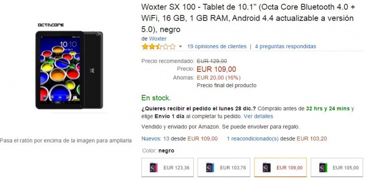 Imagen - Dónde comprar la Woxter SX 100
