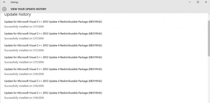 Imagen - La actualización KB3119142 de Windows 10 se reinstala repetidamente por error