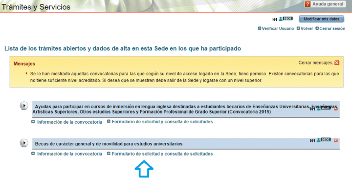 Imagen - C&oacute;mo consultar si nos han dado la beca de estudiante del Gobierno