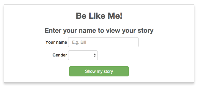 Imagen - Be Like Me, t&uacute; propia historia de "S&eacute; como Jos&eacute;"