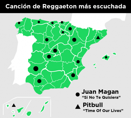 Imagen - El reggaeton es el g&eacute;nero preferido en Espa&ntilde;a seg&uacute;n Spotify