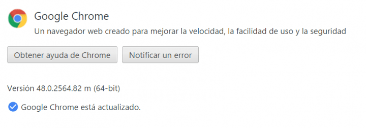 Imagen - Descarga ya Google Chrome 48 con correcciones de seguridad