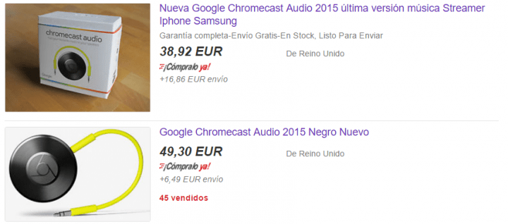 Imagen - Dónde comprar el Chromecast Audio