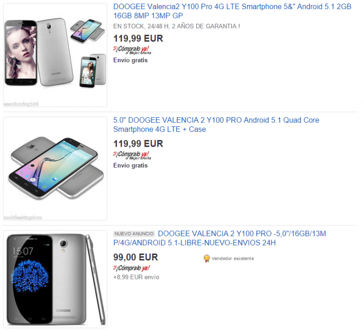 Imagen - 5 sitios dónde comprar el Doogee Valencia 2 Y100 Pro