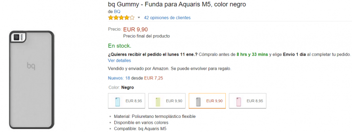 Imagen - 7 fundas para el bq Aquaris M5