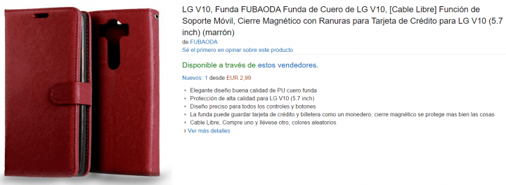 Imagen - 7 fundas para el LG V10