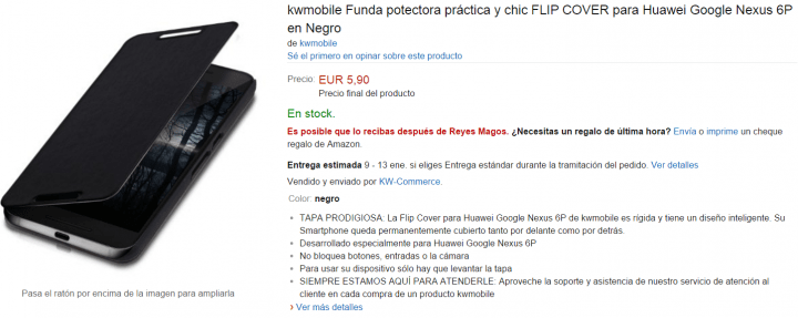 Imagen - 5 fundas para el Nexus 6P