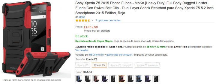 Imagen - 5 fundas para el Sony Xperia Z5