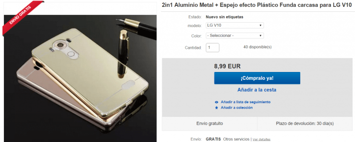 Imagen - 7 fundas para el LG V10