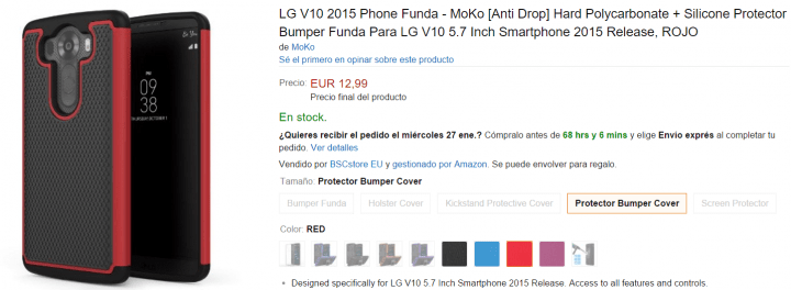 Imagen - 7 fundas para el LG V10