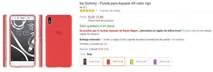 Imagen - 5 fundas para el bq Aquaris X5