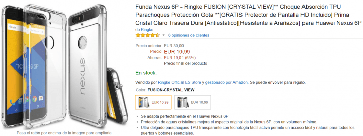 Imagen - 5 fundas para el Nexus 6P