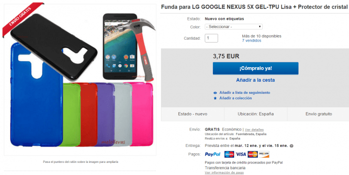 Imagen - 5 fundas para el Nexus 5X