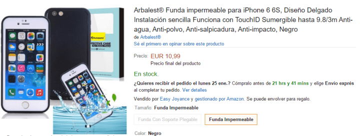 Imagen - 5 fundas sumergibles para el iPhone 6S