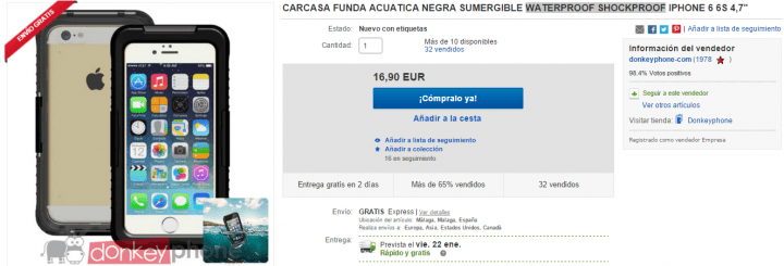 Imagen - 5 fundas sumergibles para el iPhone 6S