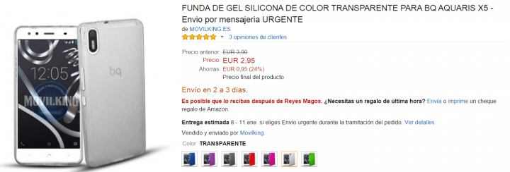 Imagen - 5 fundas para el bq Aquaris X5