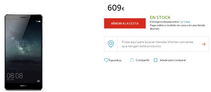 Imagen - 5 tiendas d&oacute;nde comprar el Huawei Mate S