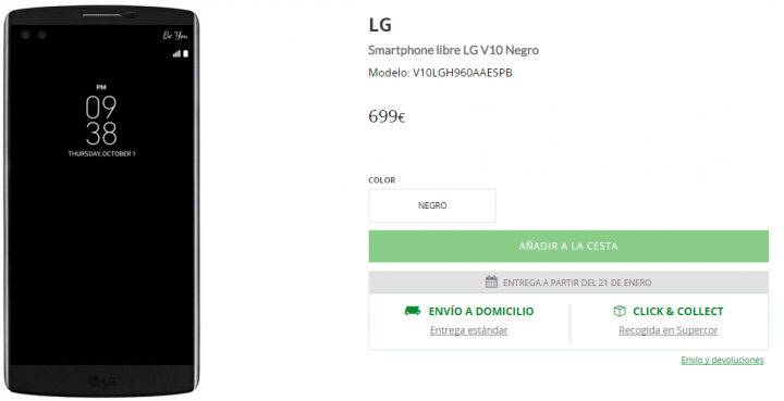 Imagen - Dónde comprar el LG V10 en España