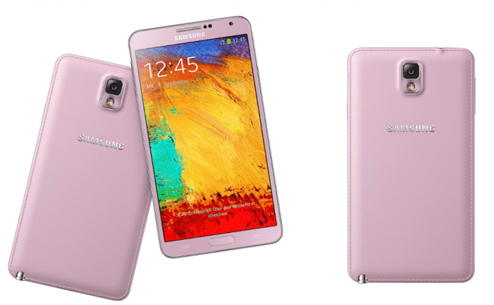 Imagen - 5 smartphones de color rosa