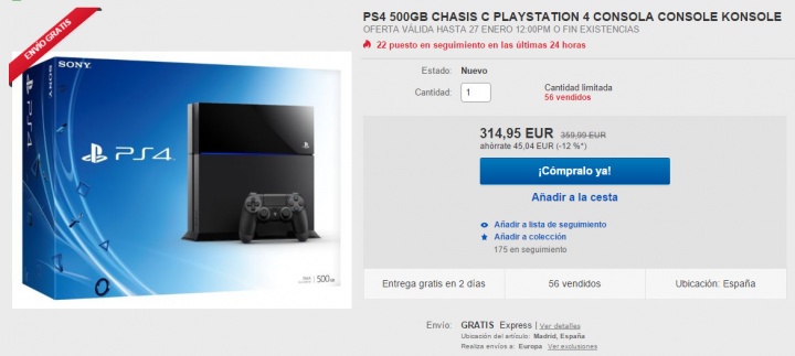 Imagen - Oferta: Compra la PlayStation 4 m&aacute;s barata