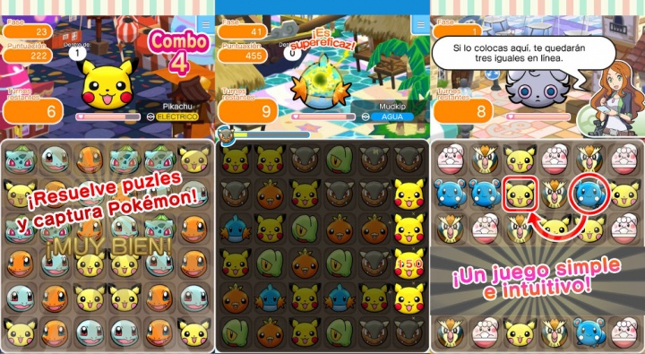 Imagen - Descarga Pokémon Shuffle, el juego oficial para Android