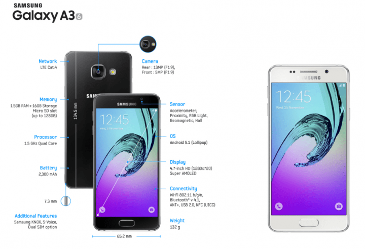 Imagen - Samsung Galaxy A (2016) llega a España