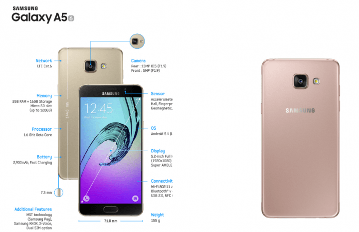 Imagen - Samsung Galaxy A (2016) llega a España
