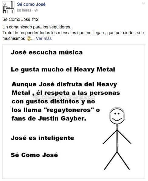 Imagen - Sé inteligente, sé como José: el nuevo viral de Facebook