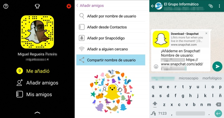 Imagen - Ya puedes compartir tu URL de Snapchat para que te añadan fácilmente