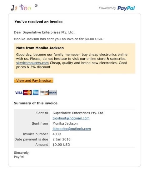Imagen - ¿Te han ingresado 0 dólares en PayPal? El nuevo método de spam