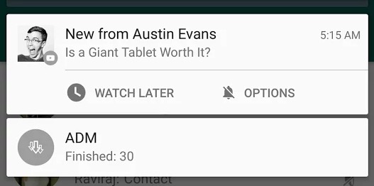 Imagen - YouTube a&ntilde;ade "ver m&aacute;s tarde" en notificaciones