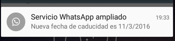 Imagen - &iquest;Por qu&eacute; me ha llegado una notificaci&oacute;n de "Servicio WhatsApp ampliado"?