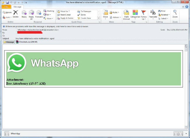 Imagen - Nuevo malware se dirige a los usuarios de WhatsApp