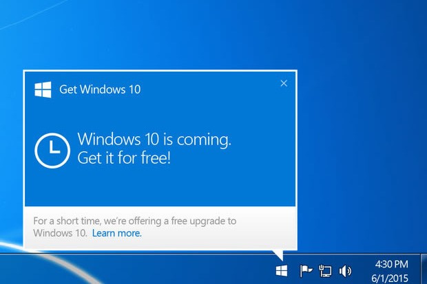 Imagen - Elimina de una vez por todas la aplicación &quot;Obtener Windows 10&quot;