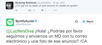 Imagen - Spotify vive una polémica por los anuncios en catalán