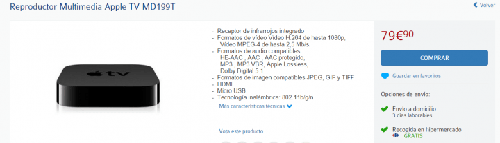 Imagen - Dónde comprar el Apple TV