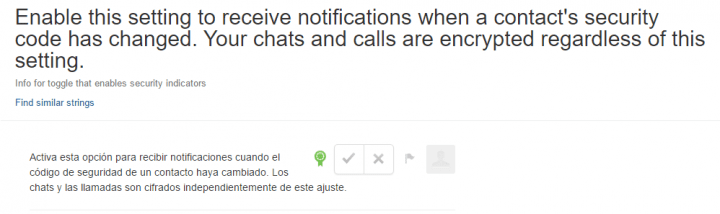 Imagen - WhatsApp nos avisar&aacute; cuando el c&oacute;digo de seguridad de un contacto cambie