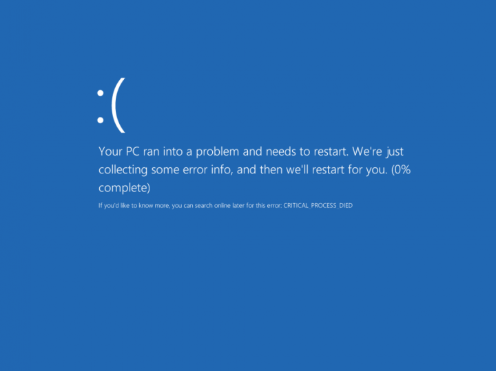 Imagen - Cómo solucionar el error CRITICAL_PROCESS_DIED