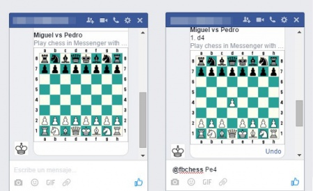 Imagen - Truco: Juega al ajedrez en Facebook Messenger