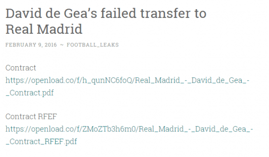 Imagen - Football Leaks, el WikiLeaks del f&uacute;tbol sigue filtrando