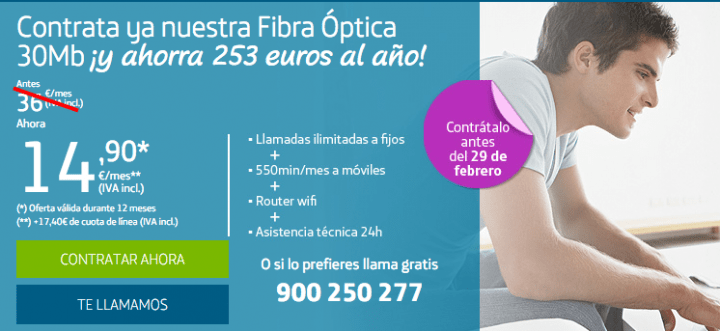 Imagen - La fibra m&aacute;s barata de febrero 2016