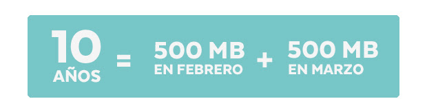 Imagen - Tuenti cumple 10 a&ntilde;os y regala 1GB de datos