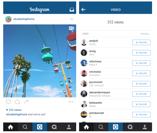 Imagen - Instagram mostrará las visualizaciones de los vídeos