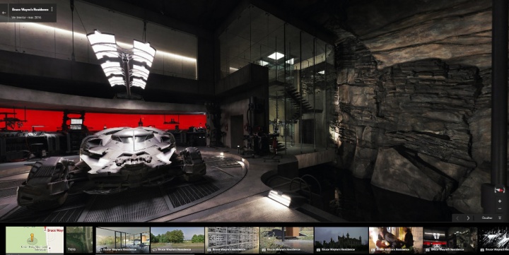 Imagen - Visita la Batcueva de Batman en Google Street View