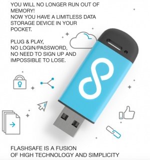 Imagen - Flashsafe, un pendrive con almacenamiento infinito