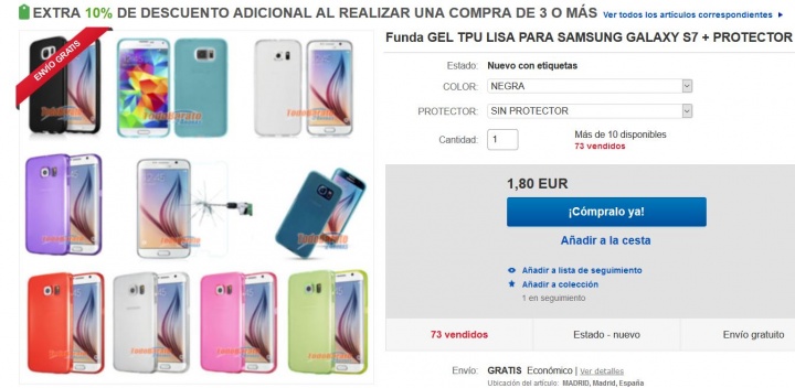 Imagen - 7 fundas para el Samsung Galaxy S7